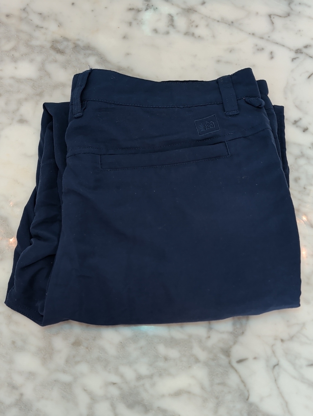 REI Navy Blue Hiking Pants Size 34W 32L
